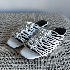 Rebecca Minkoff White Sandals